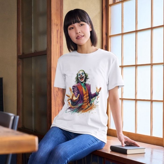 Tricou Personalizat „Joker Splash Art” - Atelier Magic