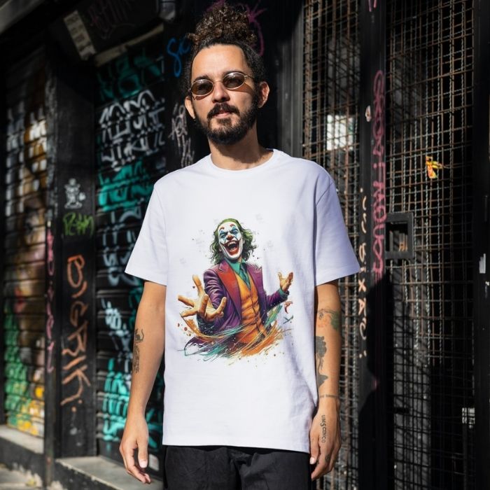 Tricou Personalizat „Joker Splash Art” - Atelier Magic