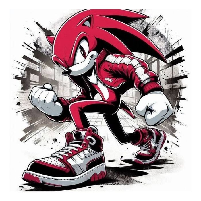 Tricou Personalizat „Knuckles Streetwear” - Atelier Magic