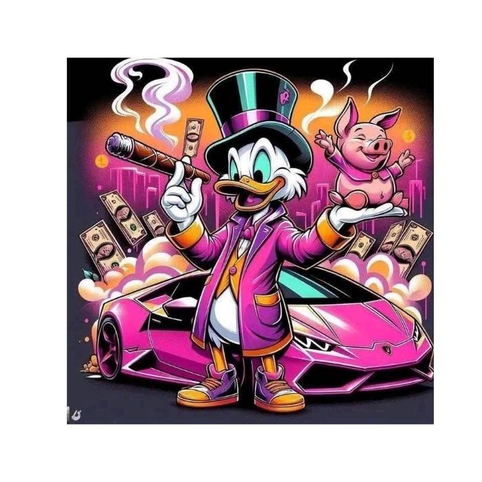 Tricou Personalizat „Scrooge Rich Life” - Atelier Magic