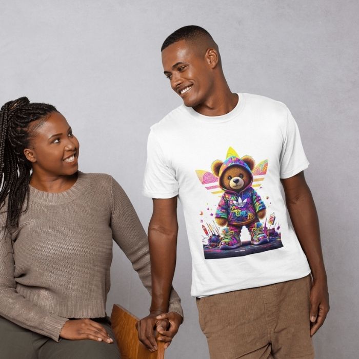 Tricou Personalizat „Teddy Street Pop” - Atelier Magic