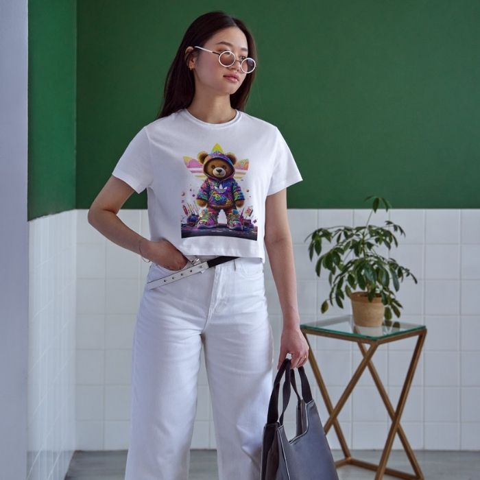 Tricou Personalizat „Teddy Street Pop” - Atelier Magic