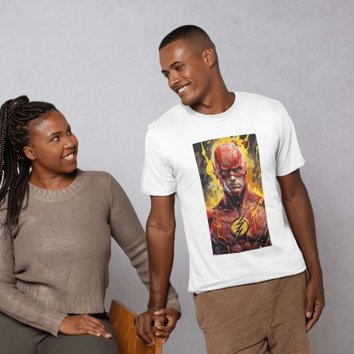 Tricou Personalizat „The Flash – Speed Force Art” - Atelier Magic