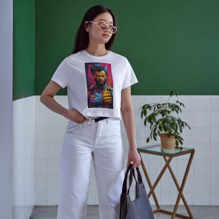 Tricou Personalizat „Wolverine Neon Art” - Atelier Magic