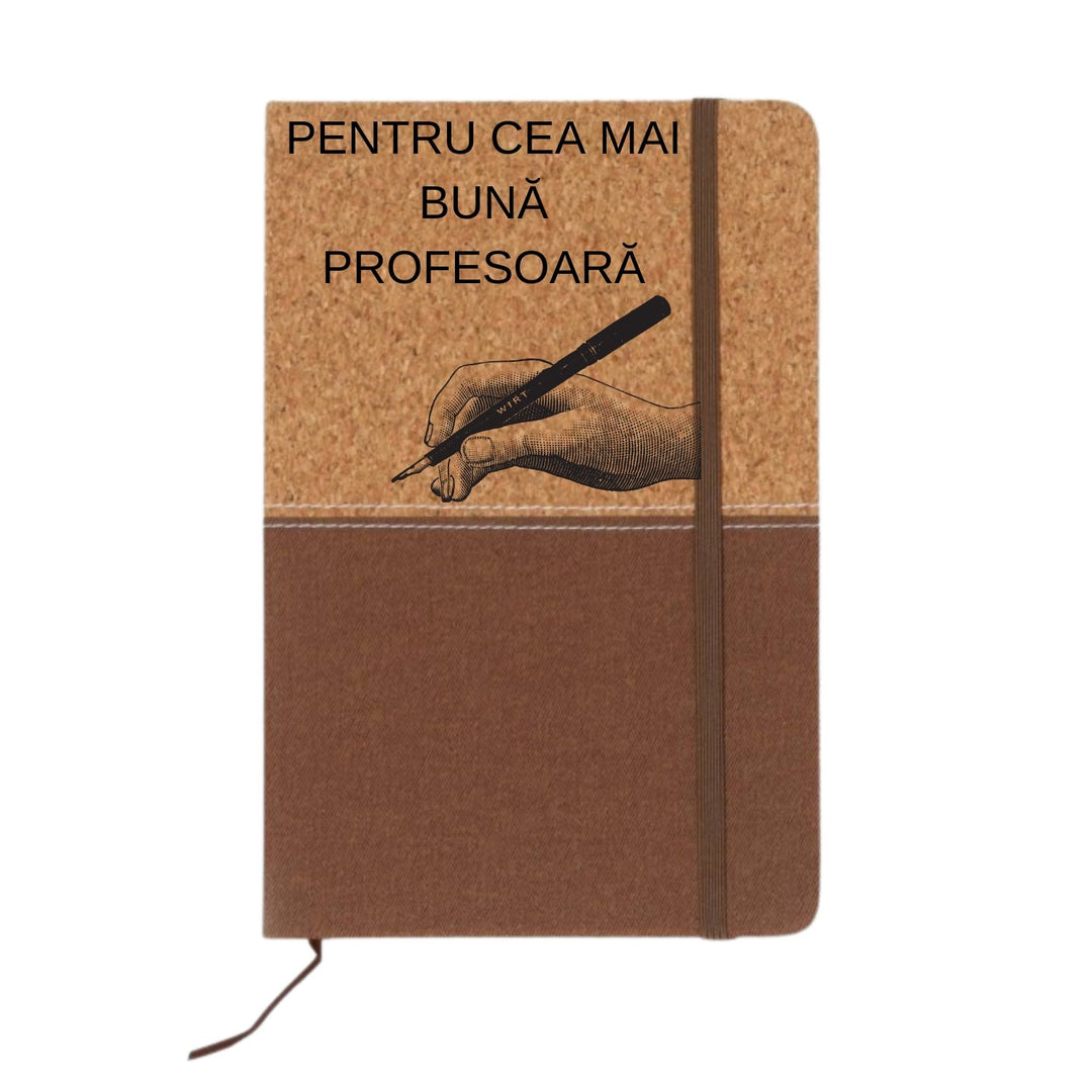 Agendă vintage A5 personalizată - Cadouri Personalizate