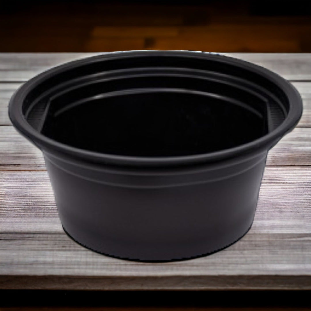 Bol termosudabil negru 460 CC - 50 buc - Cadouri Personalizate