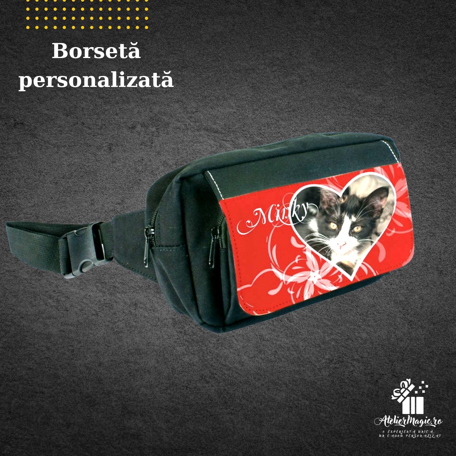 Borsetă personalizată - Cadouri Personalizate