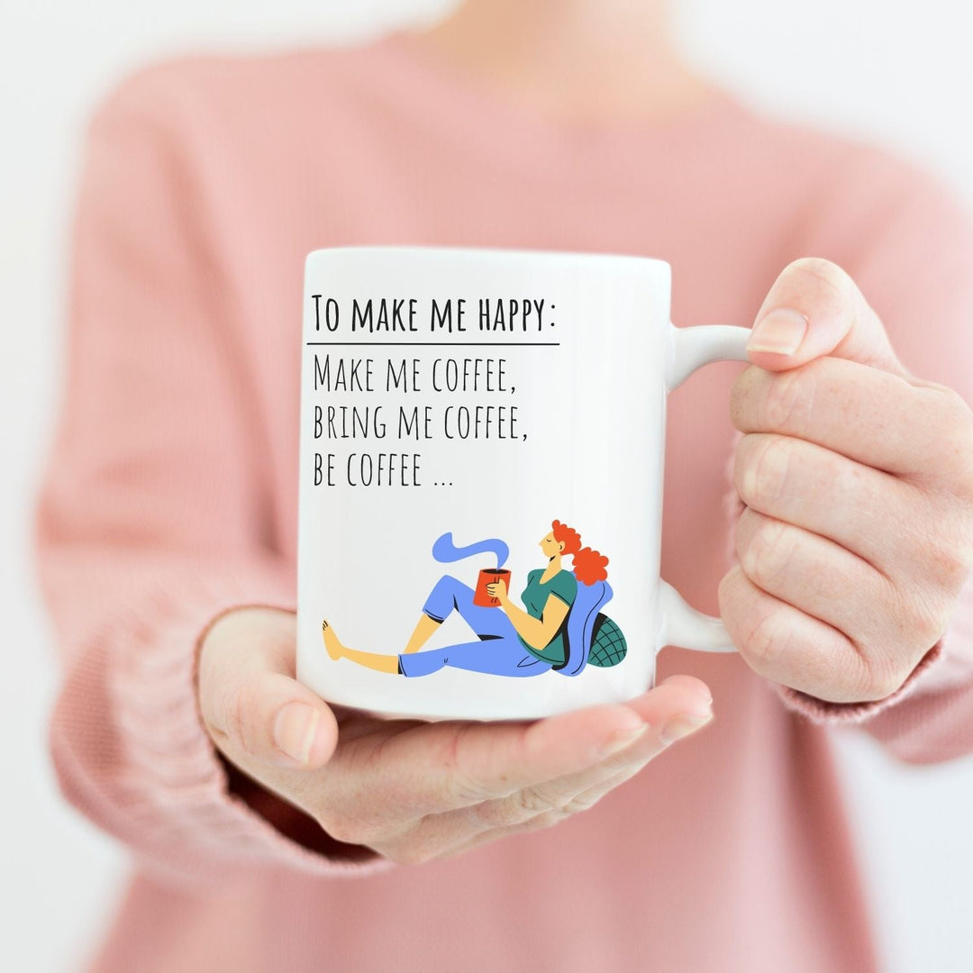 Cană personalizată Be coffee - Cadouri Personalizate
