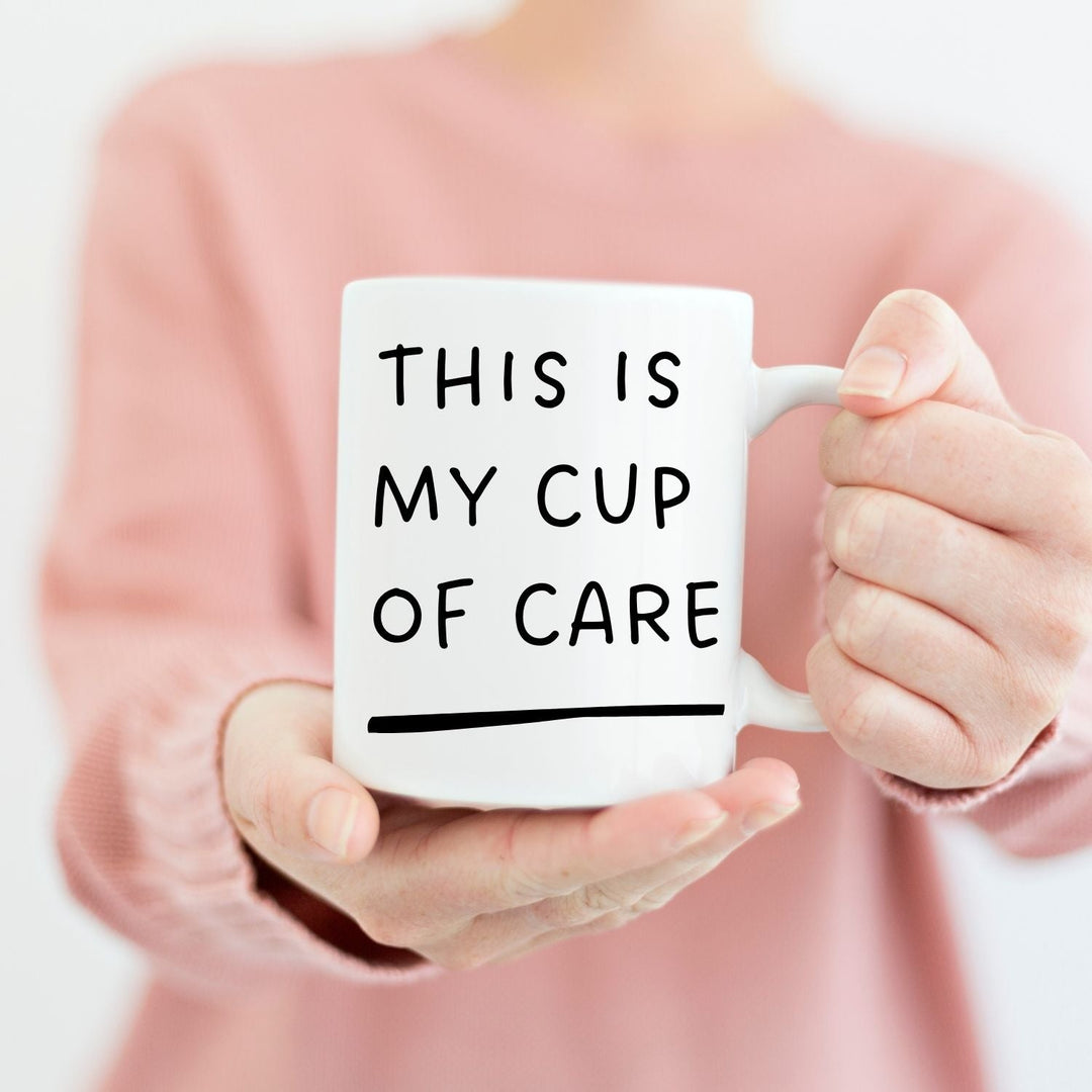 Cană personalizată Cup of Care - Cadouri Personalizate