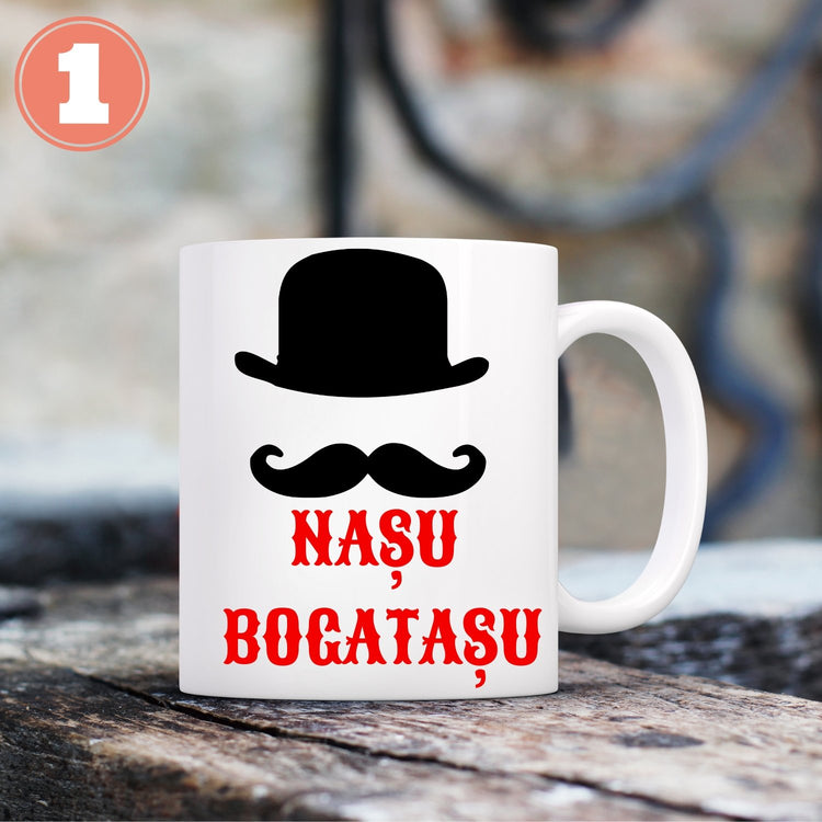 Căni cadou pentru nași sau fini - Cadouri Personalizate 