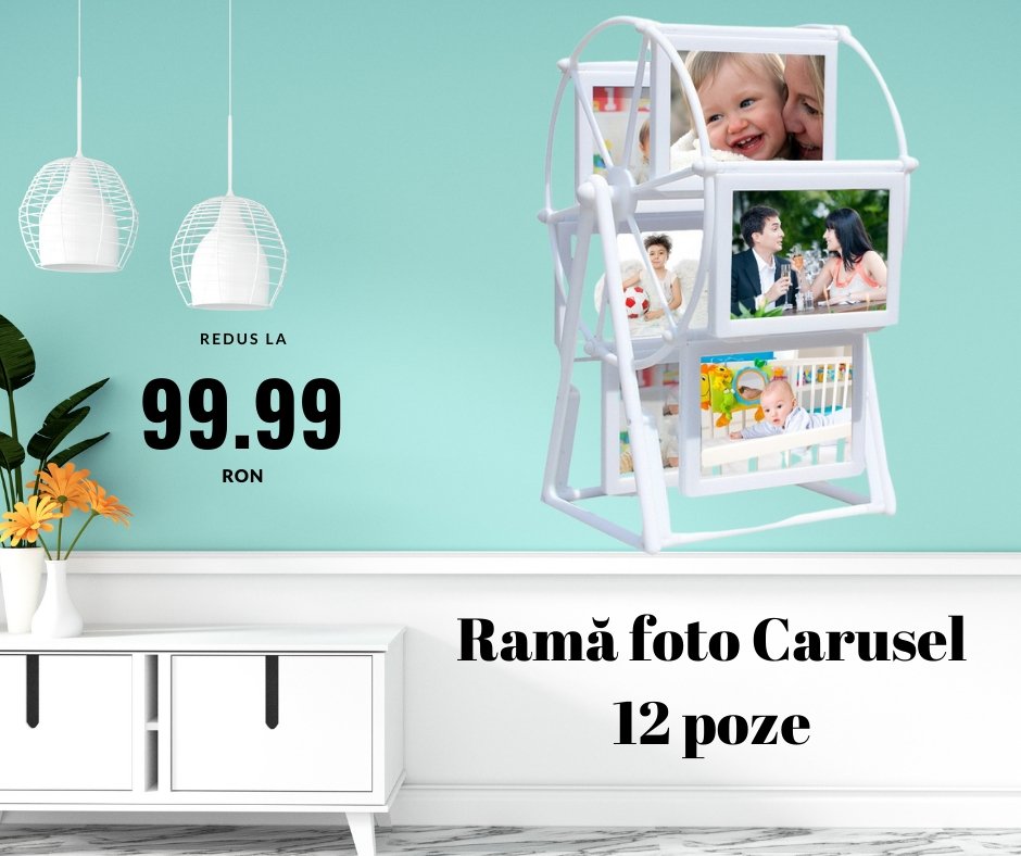 Carusel foto 12 poze - Cadouri Personalizate