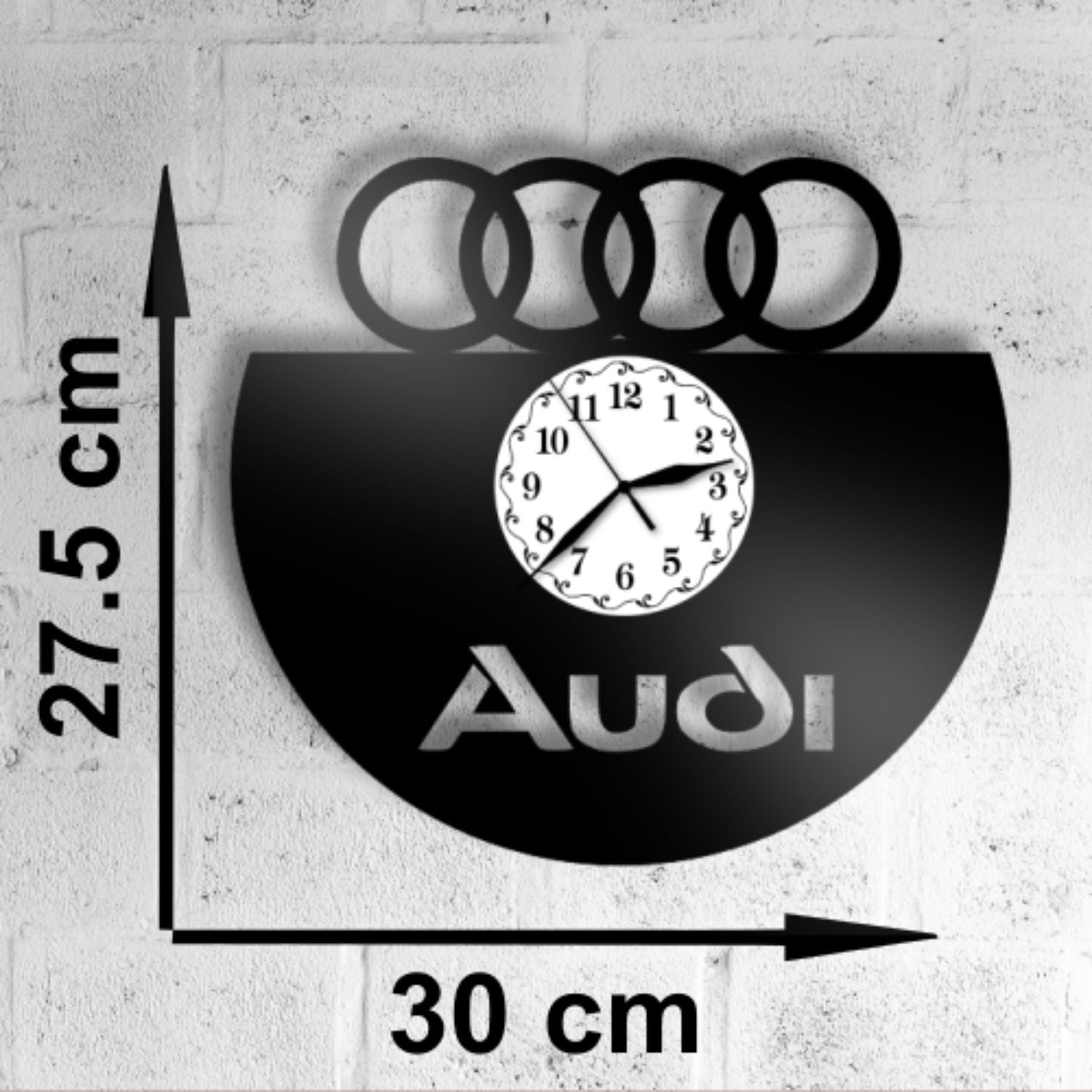 Ceas cadou Audi - model 1 - Cadouri Personalizate