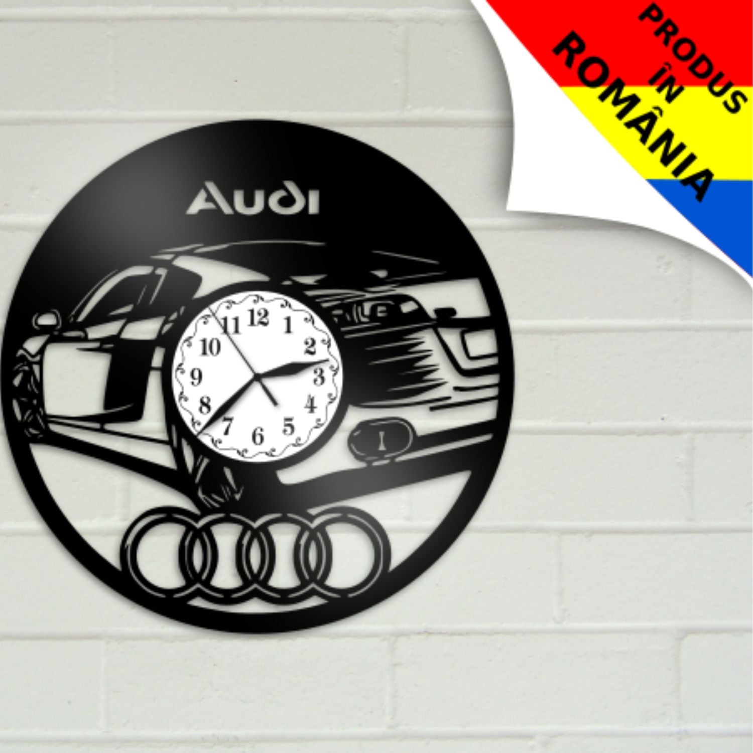 Ceas cadou Audi - model 4 - Cadouri Personalizate