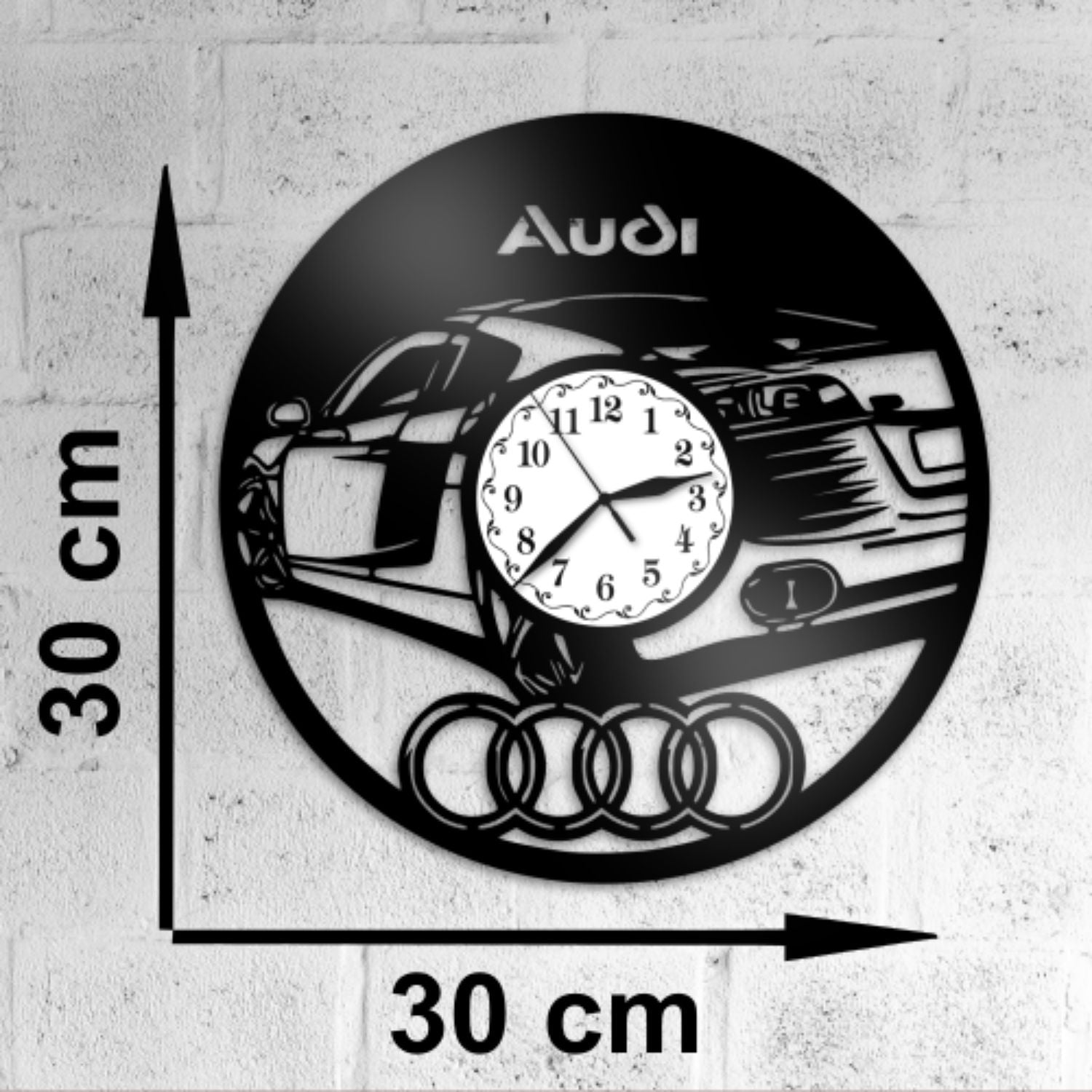 Ceas cadou Audi - model 4 - Cadouri Personalizate