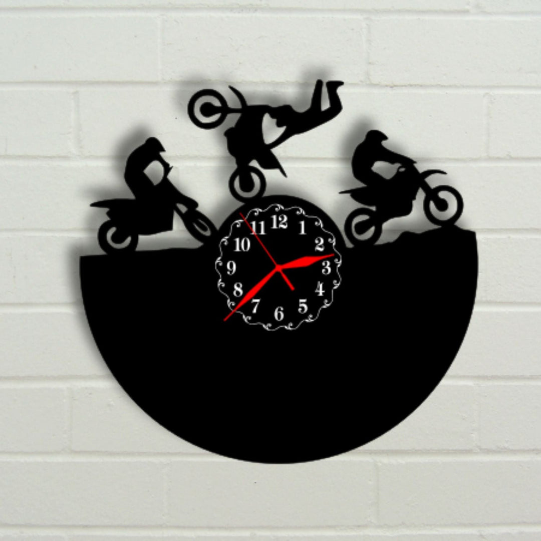 Ceas cadou cu acrobatii pe motocicleta - Cadouri Personalizate