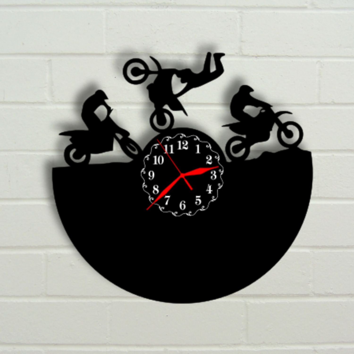 Ceas cadou cu acrobatii pe motocicleta - Cadouri Personalizate
