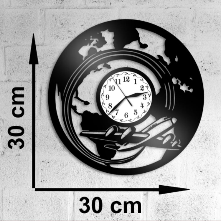Ceas cadou cu avion - model 1 - Cadouri Personalizate