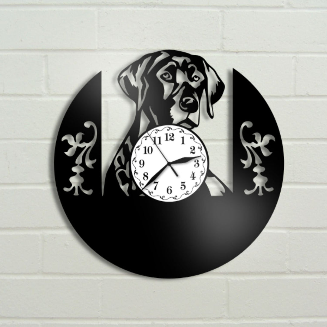 Ceas cadou cu caine - model 1 - Cadouri Personalizate