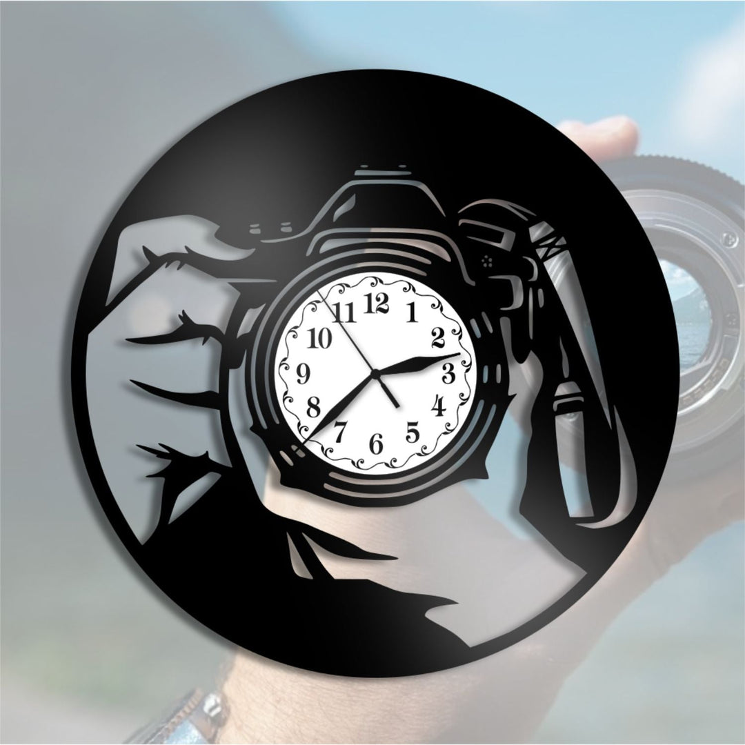 Ceas cadou cu camera foto - model 2 - Cadouri Personalizate