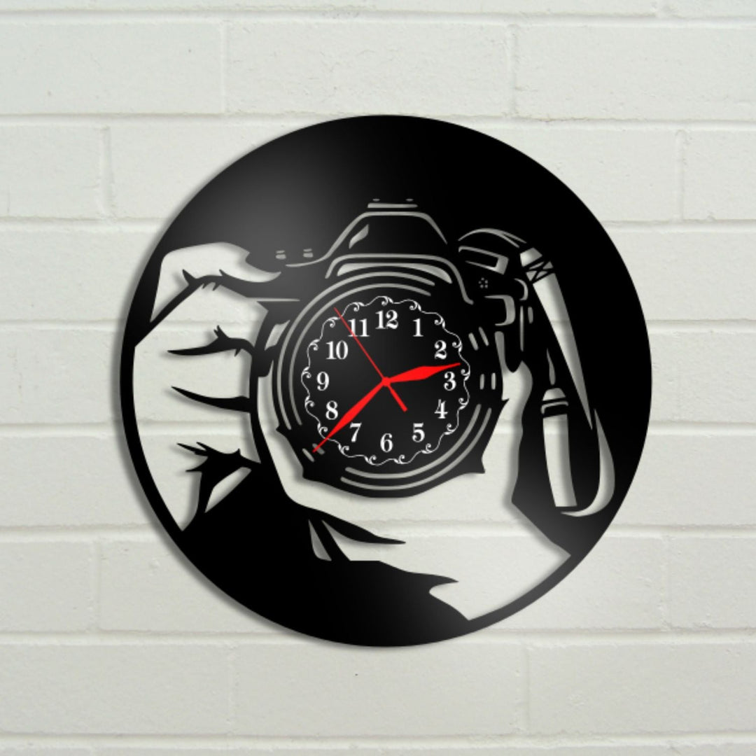Ceas cadou cu camera foto - model 2 - Cadouri Personalizate