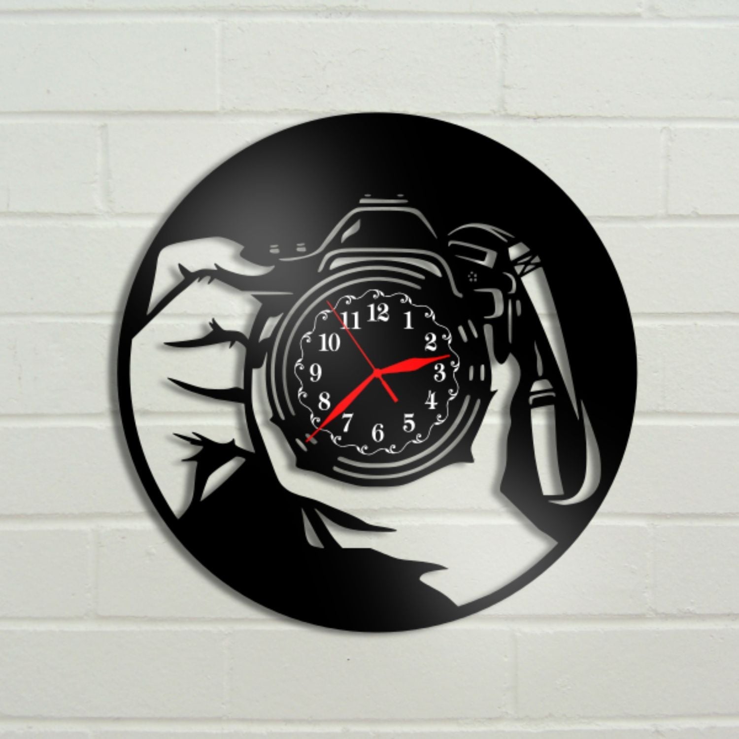 Ceas cadou cu camera foto - model 2 - Cadouri Personalizate