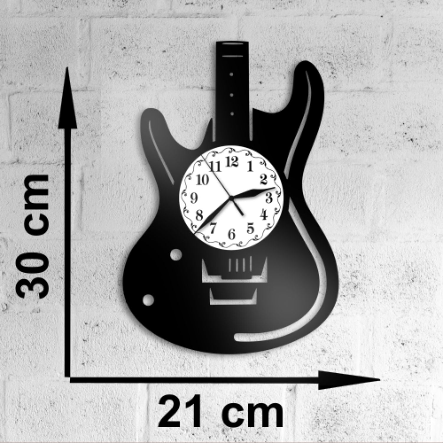 Ceas cadou cu chitara - model 1 - Cadouri Personalizate