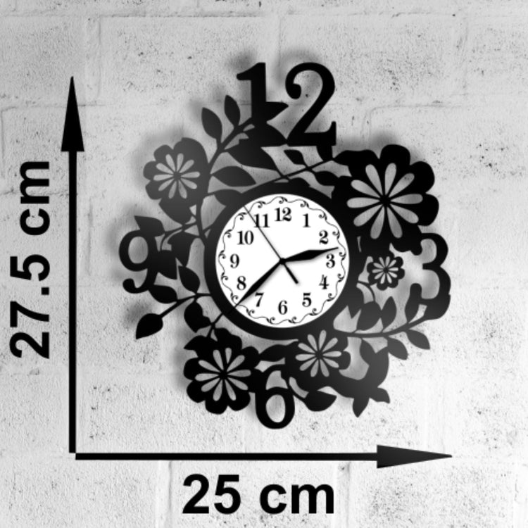 Ceas cadou cu flori - model 1 - Cadouri Personalizate