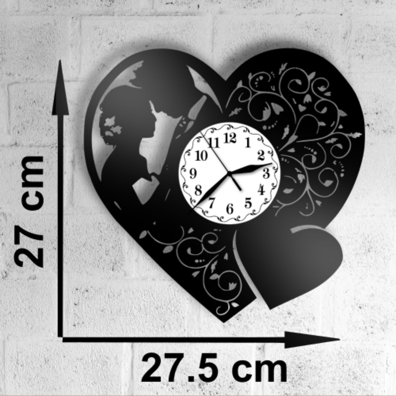 Ceas cadou cu indragostiti - nunta - Cadouri Personalizate
