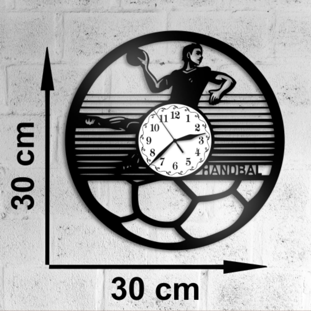 Ceas cadou cu jucator de handbal - Cadouri Personalizate