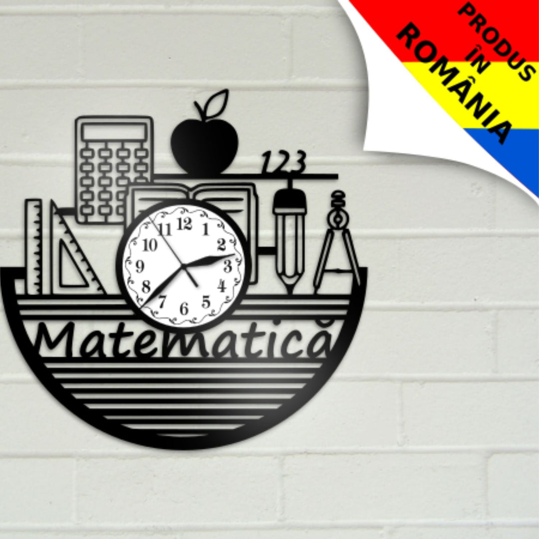 Ceas cadou Matematica - Cadouri Personalizate