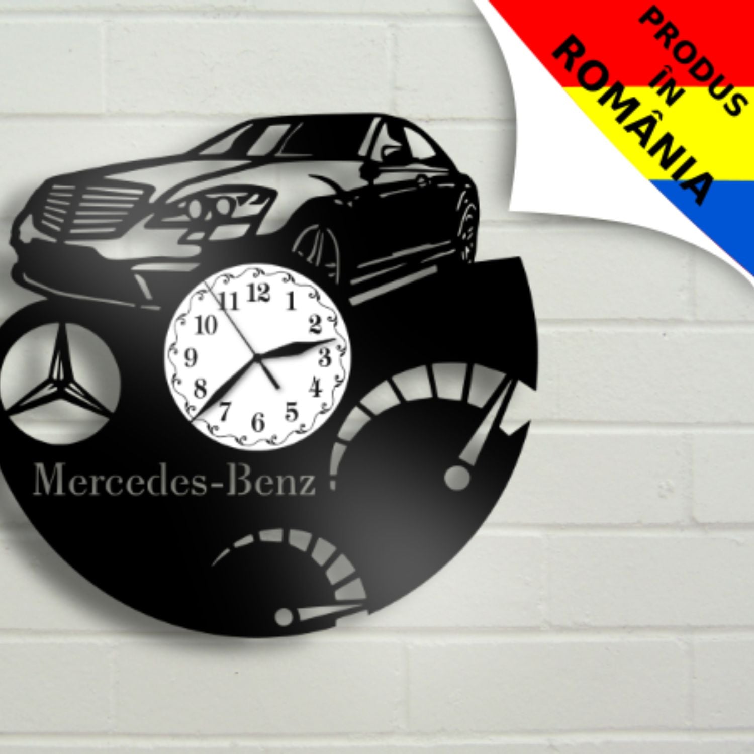 Ceas cadou Mercedes - model 2 - Cadouri Personalizate