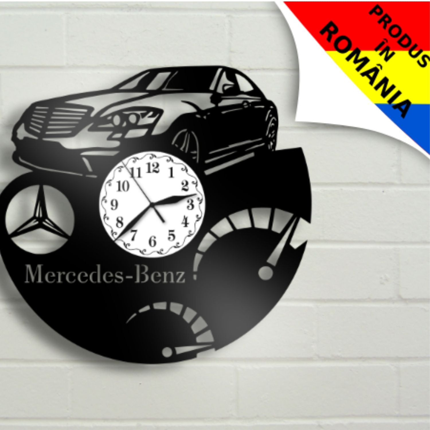 Ceas cadou Mercedes - model 2 - Cadouri Personalizate