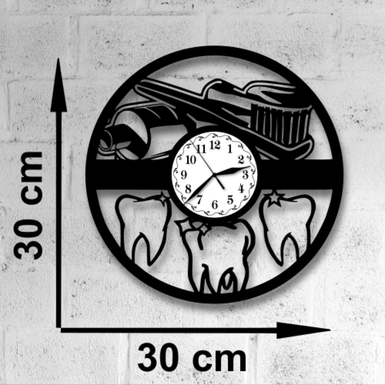 Ceas cadou pentru dentisti - stomatologi - model 2 - Cadouri Personalizate