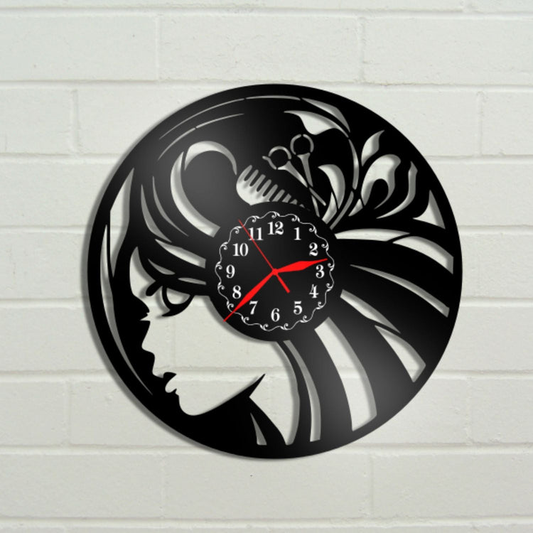 Ceas cadou pentru salon de coafura - model 1 - Cadouri Personalizate