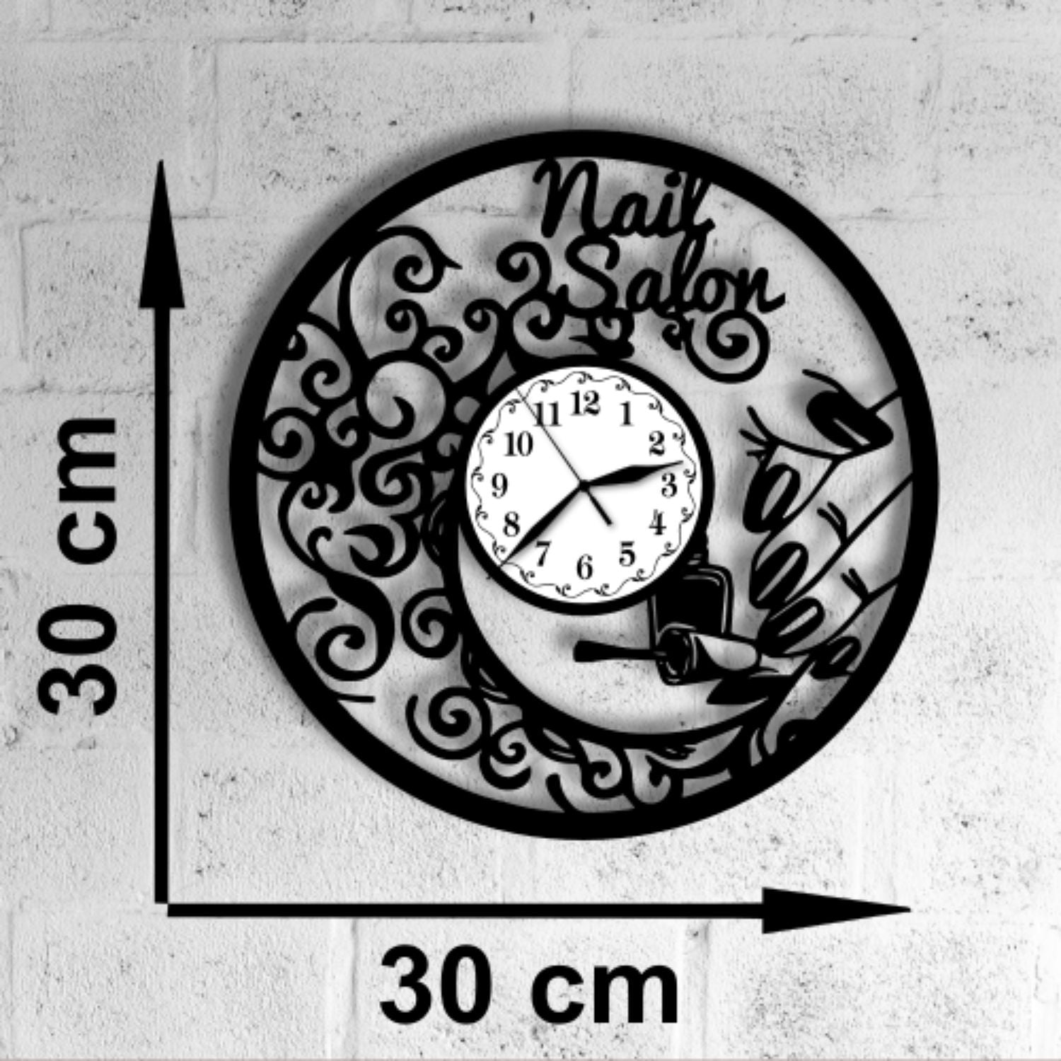 Ceas cadou pentru salon de manichiura Nail salon - Cadouri Personalizate