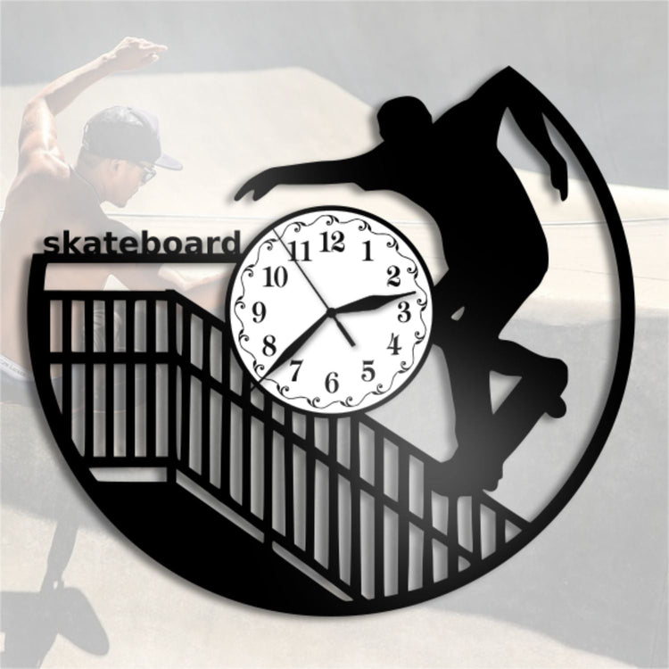 Ceas cadou Skateboard - model 1 - Cadouri Personalizate