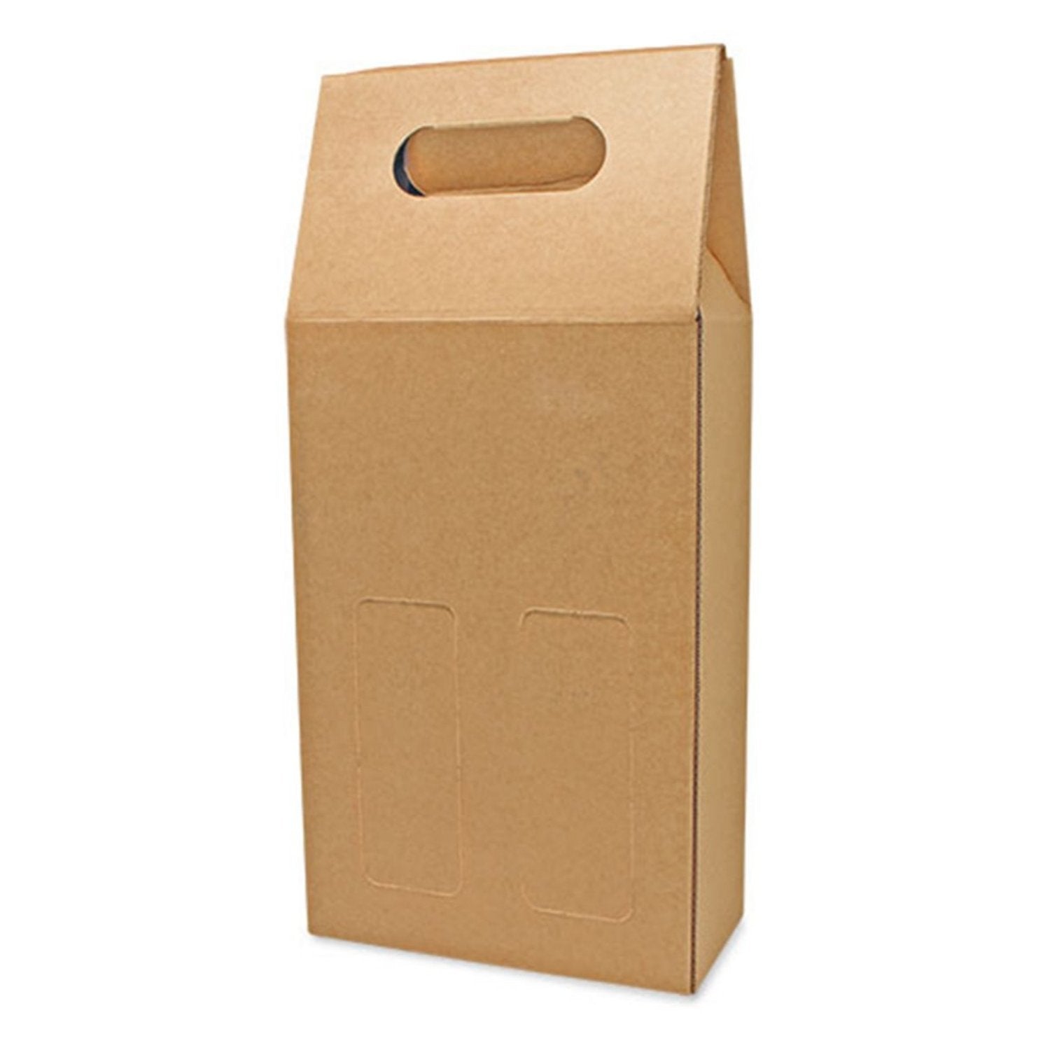 Cutie carton pentru două sticle de vin - Cadouri Personalizate