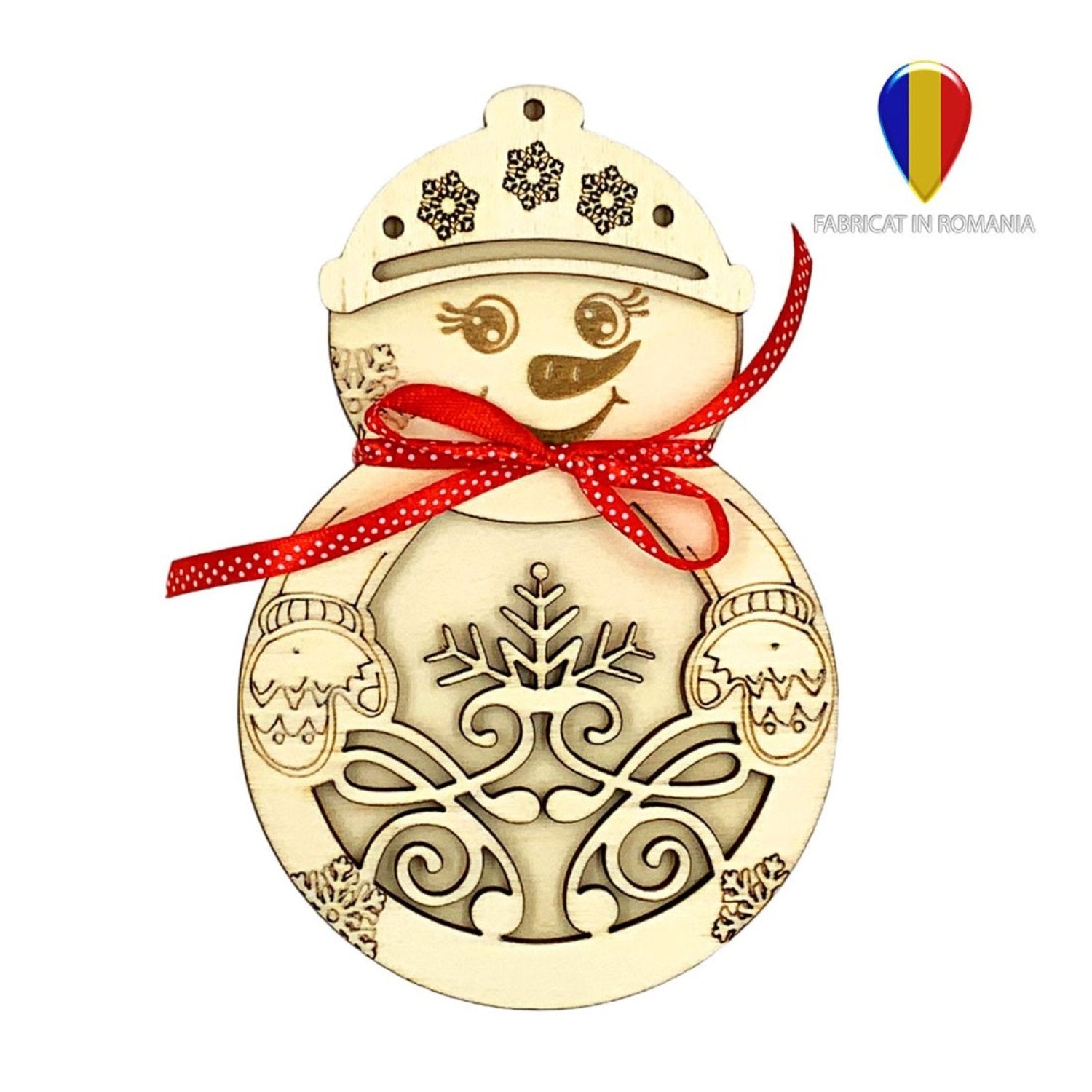 Cutie cu 10 ornamente de Crăciun - Cadouri Personalizate