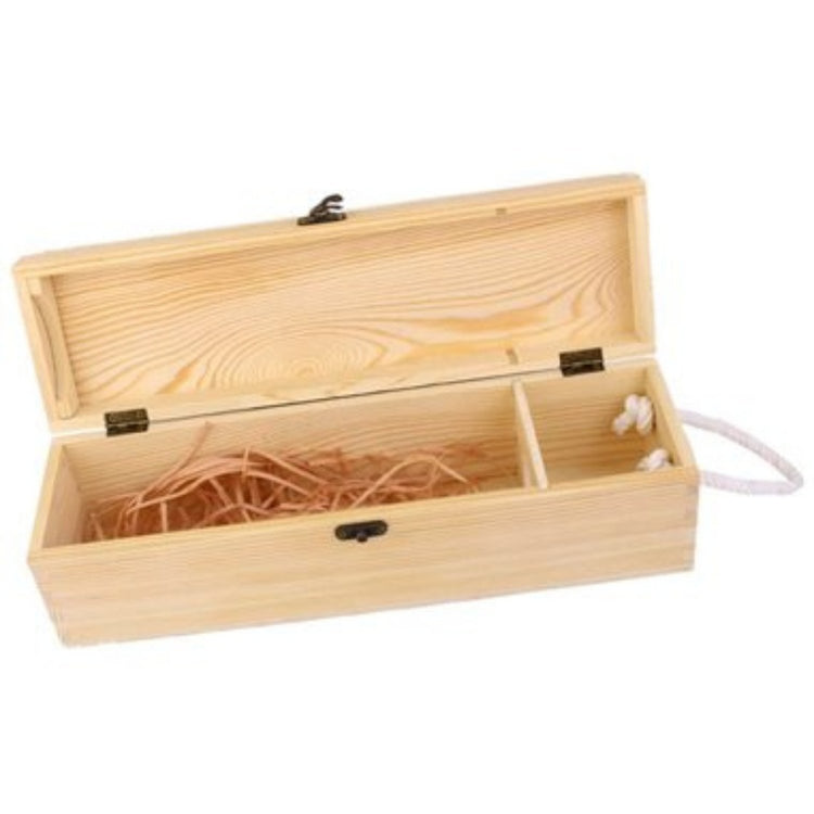 Cutie de lemn pentru vin cu mâner personalizată - Cadouri Personalizate