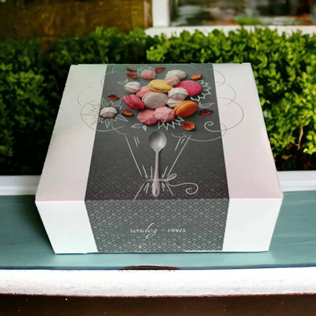 Cutii fursecuri 22x22x8 cm - 50 buc - Cadouri Personalizate