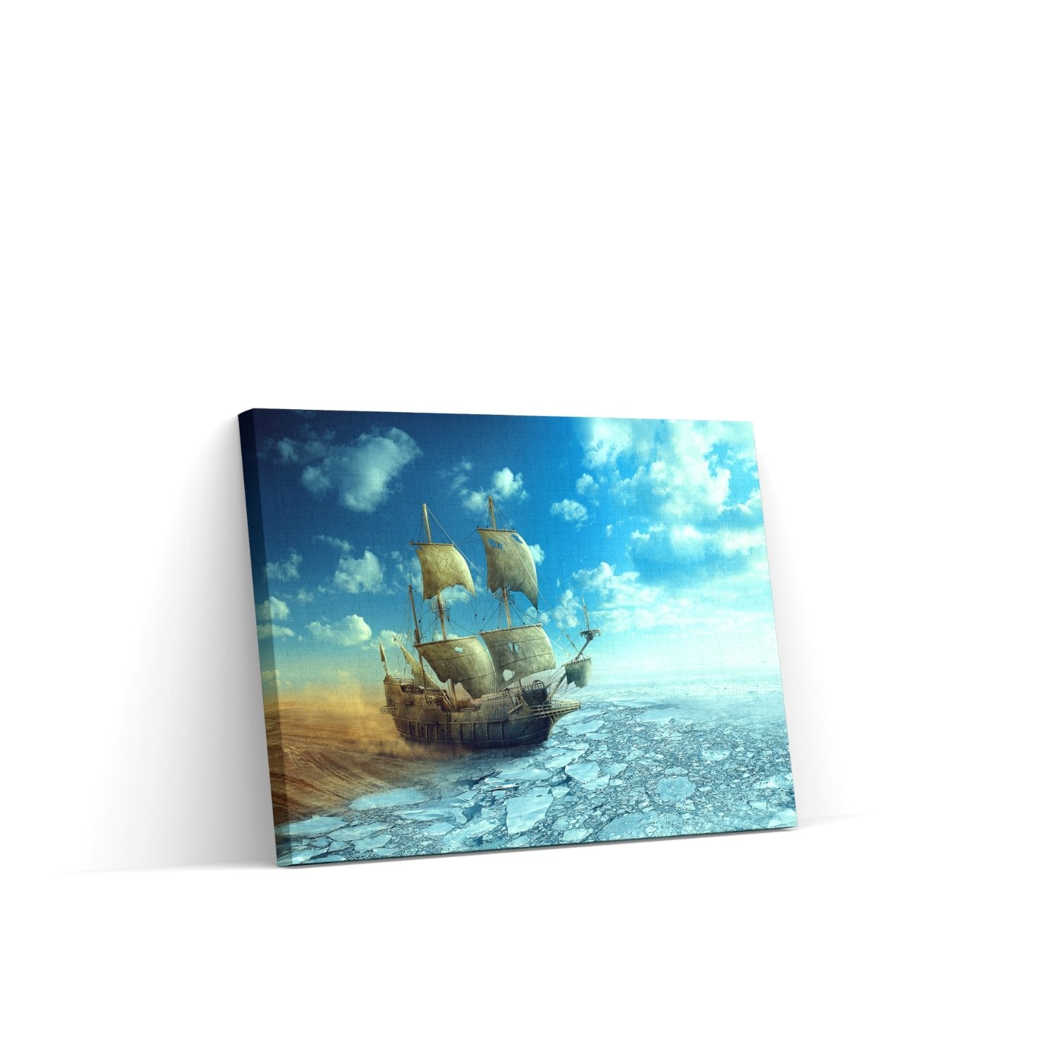 Decorațiune perete canvas "Boat" - Cadouri Personalizate