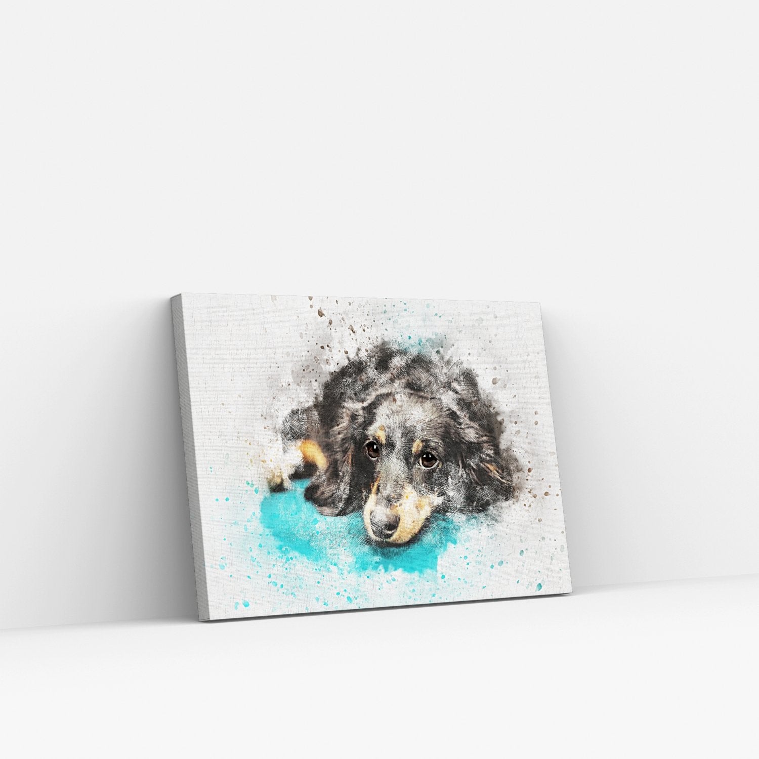 Decorațiune perete canvas "Dog" - Cadouri Personalizate