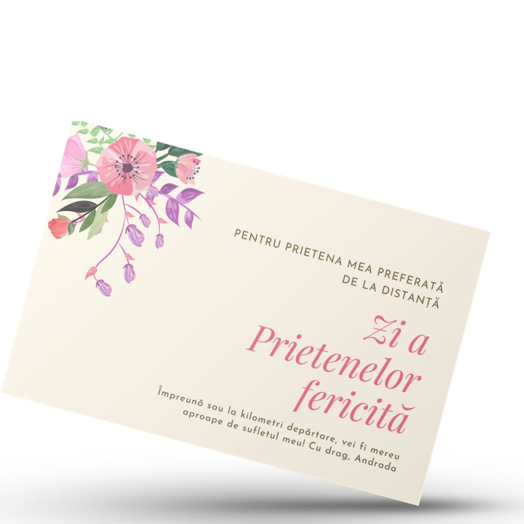 Felicitare personalizată