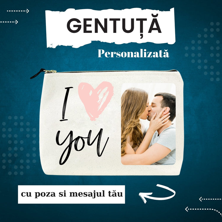 Geanta canvas Personalizată - Cadouri Personalizate 