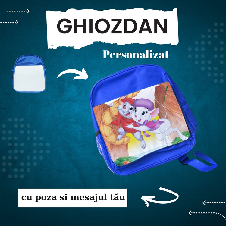 Ghiozdan Personalizat - Cadouri Personalizate 