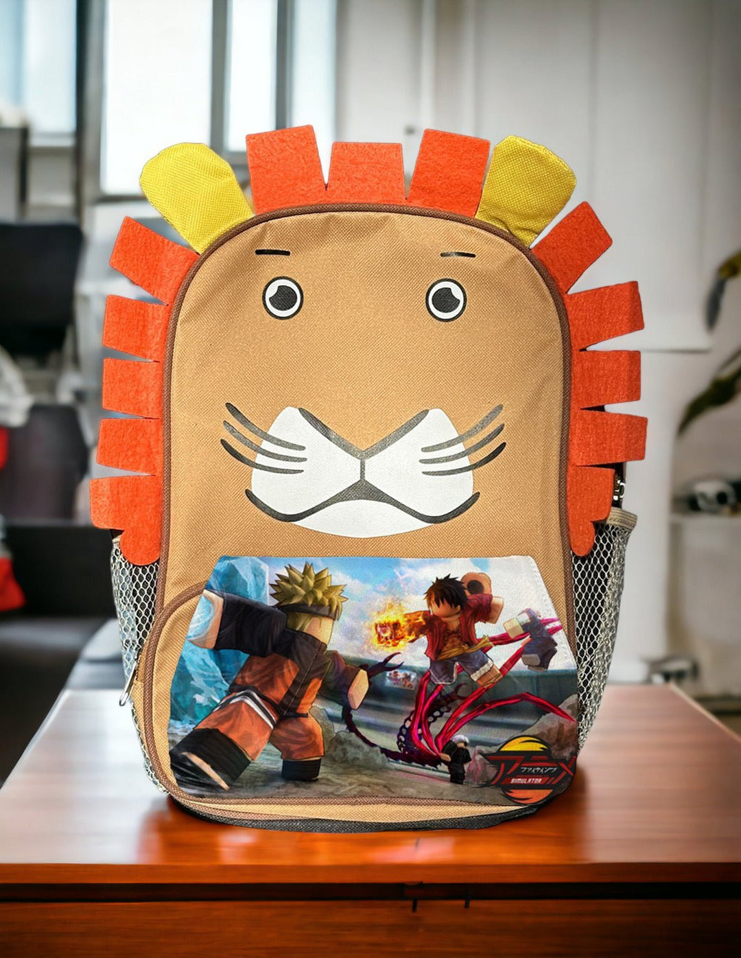 Ghiozdan personalizat Leu - Cadouri Personalizate