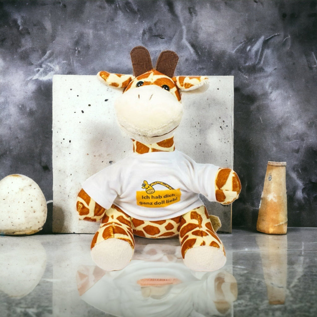 Girafă de pluș personalizată - Cadouri Personalizate
