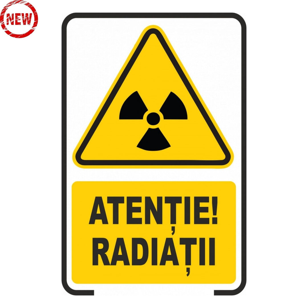Indicator Atenție radiații