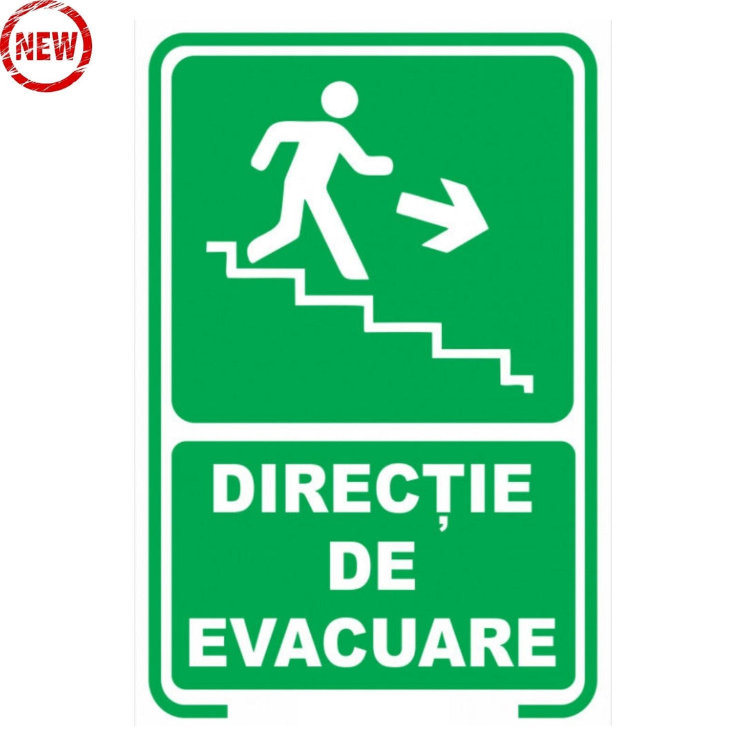 Indicator Direcție evacuare jos 2