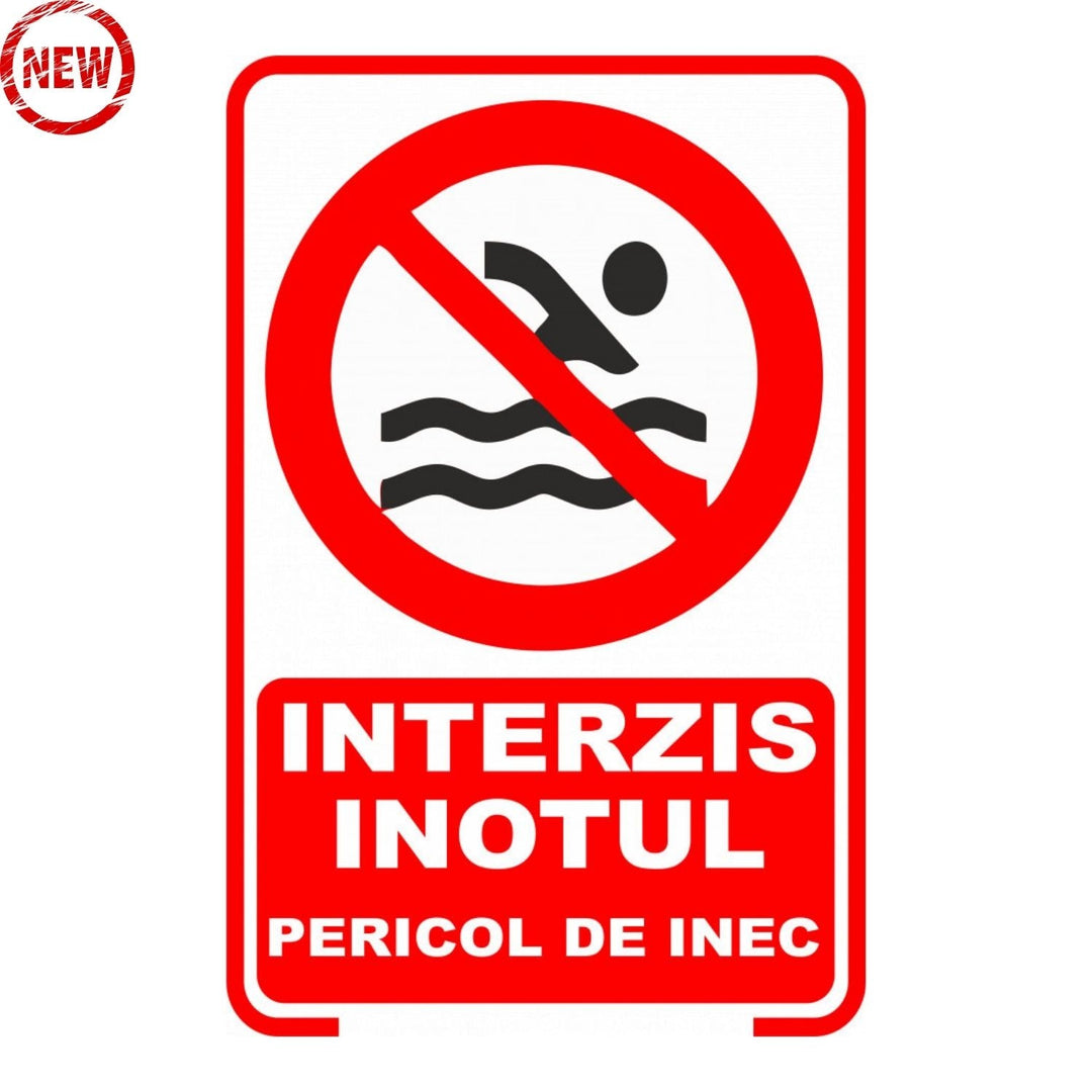 Indicator Interzis inotul